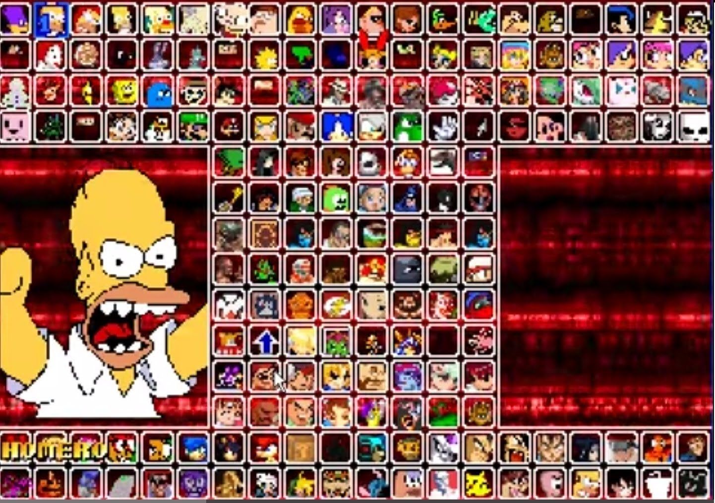 scary mugen characters